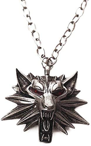 DGP Witcher relicario The Witcher 3 Wild Hunt Colgante Collar Colgante