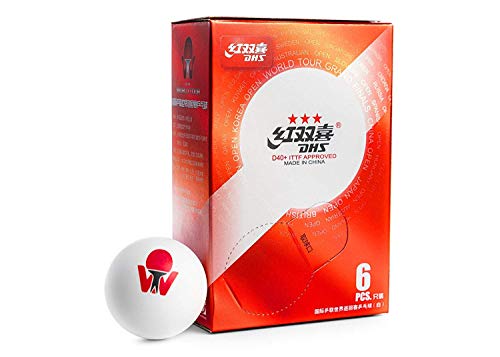 DHS D40+ 3 pelotas de tenis de mesa ITTF World Tour (30)