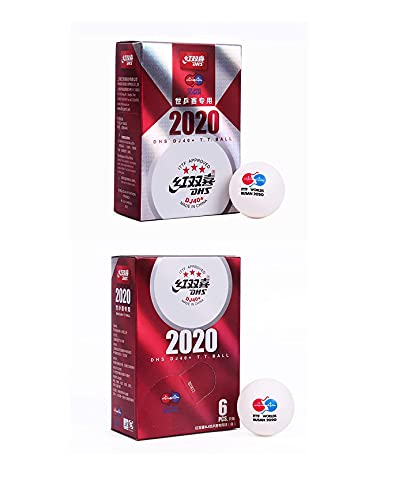 DHS DJ40 + 3 *** ITTF World Tour Busan 12 pelotas de tenis de mesa
