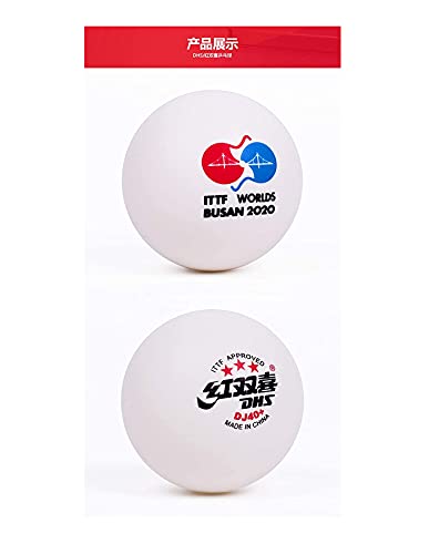 DHS DJ40 + 3 *** ITTF World Tour Busan 18 pelotas de tenis de mesa