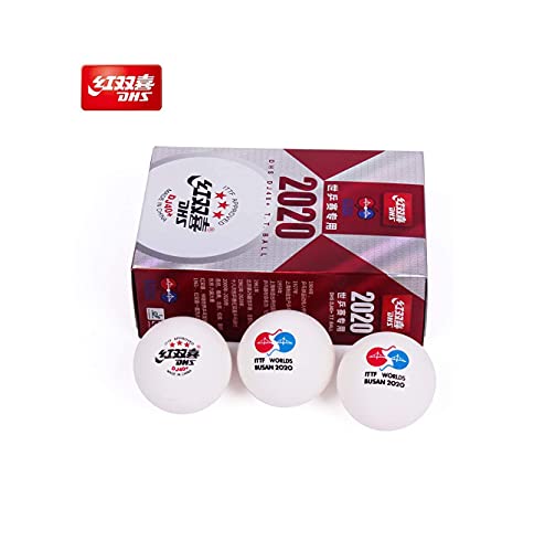 DHS DJ40 + 3 *** ITTF World Tour Busan 24 pelotas de tenis de mesa