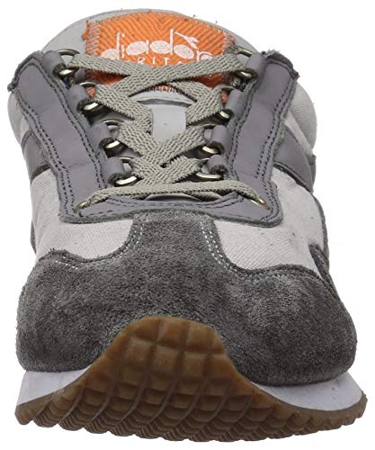 Diadora - Heritage - Zapatillas unisex Equipe H Dirty Stone Wash Evo High Rise gris 40 EU Stretta