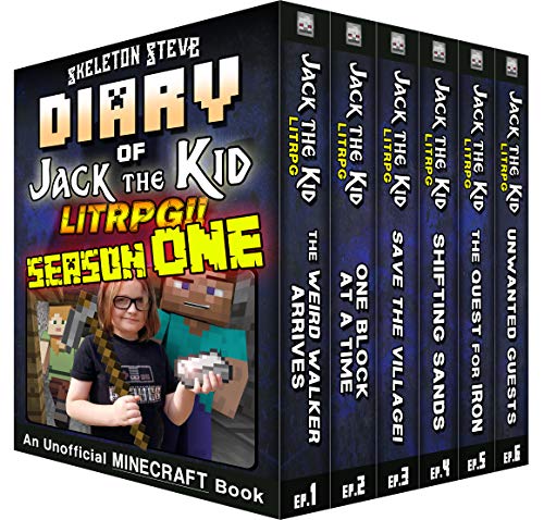 Diary of Jack the Kid - A Minecraft LitRPG - FULL Season ONE (1): Unofficial Minecraft Books for Kids, Teens, & Nerds - LitRPG Adventure Fan Fiction Diary Series (English Edition)