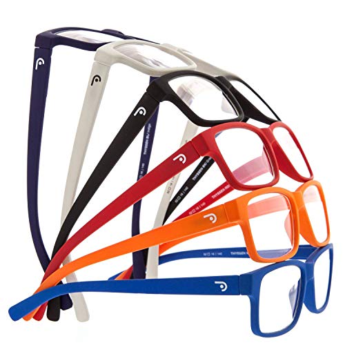 DIDINSKY Gafas de Presbicia con Filtro Anti Luz Azul para Ordenador. Gafas Graduadas de Lectura para Hombre y Mujer con Cristales Anti-reflejantes. Indigo +1.0 – THYSSEN