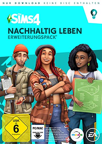 Die Sims 4 - Nachhaltig leben EP 9 [PC - Code in der Box] [Importación alemana]