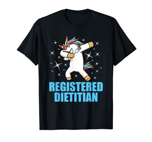 Dietista Registrado RD Unicorn Nutritionist RDN Camiseta
