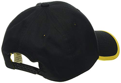 Difuzed Baseball Cap Fallout 76 - Gorra Ajustable con Logo Amarillo, Color Negro, Talla única, Unisex Adulto