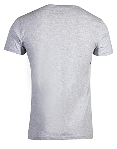 Difuzed Konami - Camiseta para Hombre con Logo de Frogger Gris Gris M