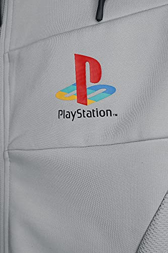 Difuzed Playstation - PS One - Sudadera con Capucha para Hombre, Gris, M