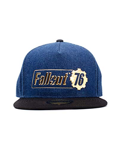 Difuzed SB320037FAL Gorra de béisbol Fallout 76 Logo, Azul, Talla única Unisex niños
