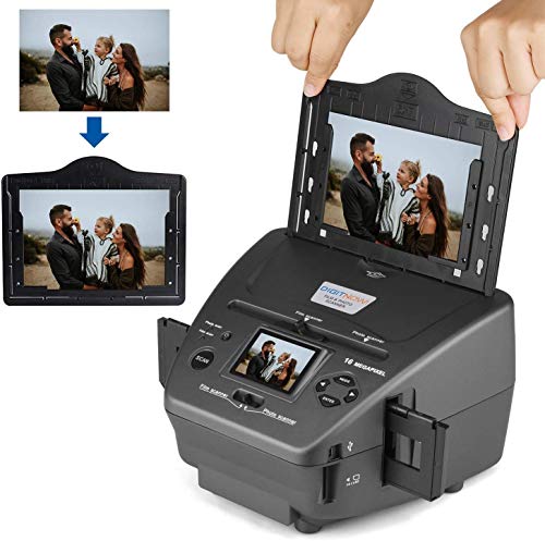 Digitalizador de alta resolución de 16MP para 35mm Negativos y Diapositivas y Fotos