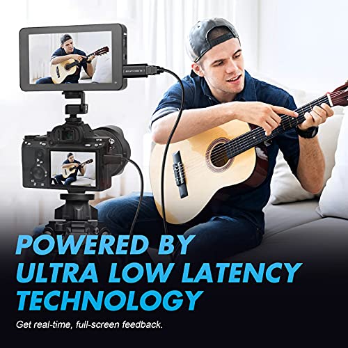 DIGITNOW! Convertidor De Captura De Vídeo, HDMI A USB 2.0 Convertidor Video Audio1080P 30FPS HD Dispositivo De Transmisión,para Edite Video/Juego/Transmisión