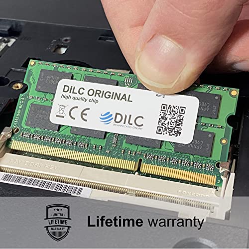 DILC RAM Sodimm DDR4 8 GB 2400 MHz PC4-19200 (260 pines) Dual Rank 1024 x 8 Memoria Notebook/portátil