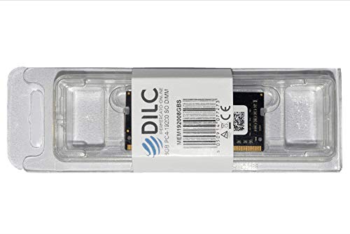 DILC RAM Sodimm DDR4 8 GB 2400 MHz PC4-19200 (260 pines) Dual Rank 1024 x 8 Memoria Notebook/portátil
