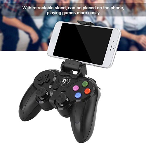 Dilwe Controlador de Juegos móvil para PUBG, Controlador móvil inalámbrico L1R1, Joystick con gatillo de Juego móvil Gamepad para iOS/Android/PS3/PC/TV