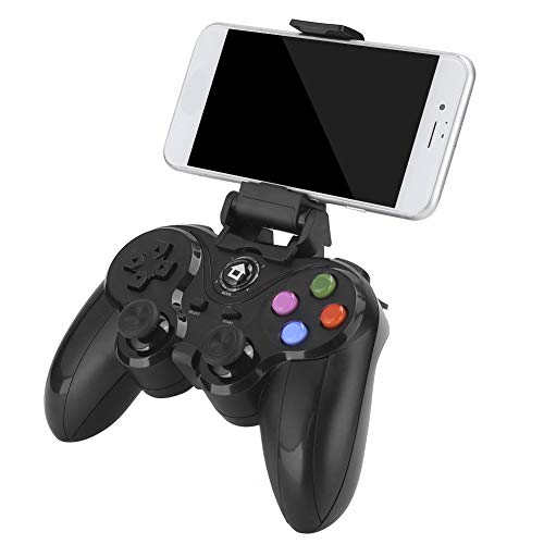 Dilwe Controlador de Juegos móvil para PUBG, Controlador móvil inalámbrico L1R1, Joystick con gatillo de Juego móvil Gamepad para iOS/Android/PS3/PC/TV