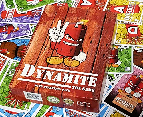 DINAMITA EL JUEGO v2 | Juego de Cartas para Niños y Adultos | Apto para daltónicos | Juegos de Mesa de 2 a 10 Jugadores | Dynamite: The Game v2