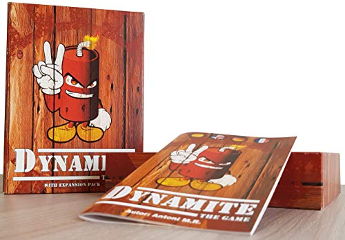 DINAMITA EL JUEGO v2 | Juego de Cartas para Niños y Adultos | Apto para daltónicos | Juegos de Mesa de 2 a 10 Jugadores | Dynamite: The Game v2