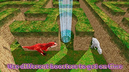Dino Maze Labyrinth Escape: Path Finder Creature Quest Running Simulator | Dinosaur Hunter Monster Legends Puzzle Boss