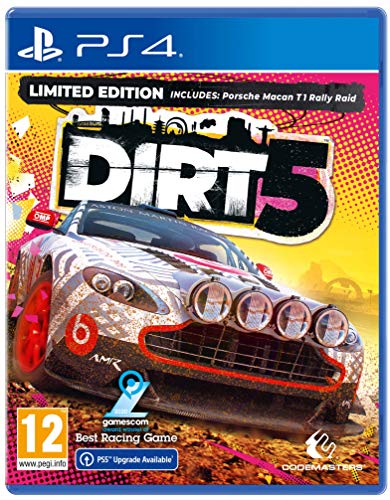 DIRT 5 (Amazon Limited Edition) (PS4) [Español, inglés, italiano, francés, alemán]