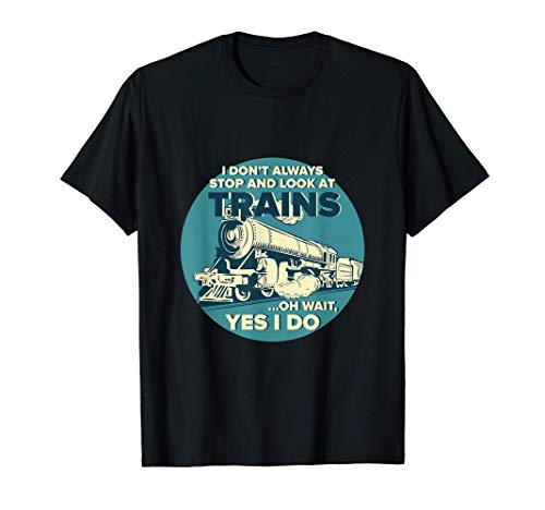 Diseño de regalo para los amantes de los trenes para los afi Camiseta