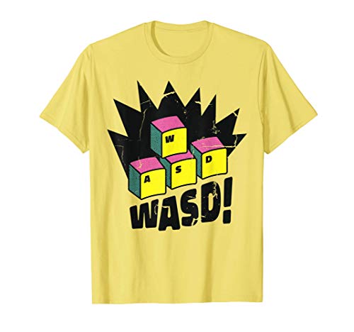 Diseño WASD para PC Gamers Videojuegos de Ordenador Camiseta