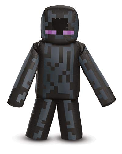 Disguise Disfraz Minecraft Niño Hinchable Enderman, Disfraz Halloween Niño Disponible en Talla Única
