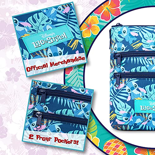 Disney Bolso Bandolera Mujer, Bolsos de Mujer y Adolescente de Lilo y Stitch, Regalo para Mujer