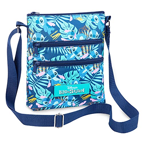 Disney Bolso Bandolera Mujer, Bolsos de Mujer y Adolescente de Lilo y Stitch, Regalo para Mujer