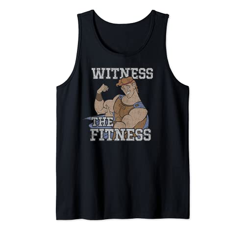 Disney Hercules Witness The Fitness Camiseta sin Mangas