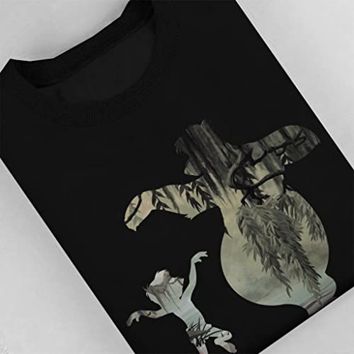 Disney Jungle Book Baloo and Mowgli Silhouettes Women's Sweatshirt