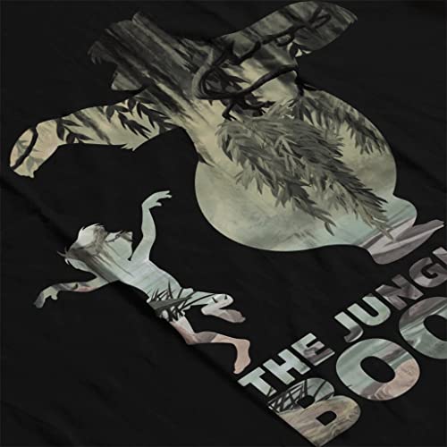 Disney Jungle Book Baloo and Mowgli Silhouettes Women's Sweatshirt