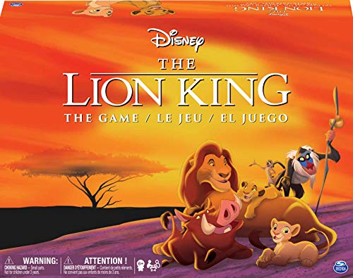 Disney Lion King Juego de mesa de carreras Niños y adultos - Juego de tablero (Juego de mesa de carreras, Niños y adultos, Niño/niña, 6 año(s), Multicolor, China)