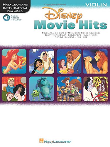 Disney movie hits violon +cd: Instrumental Play-Along