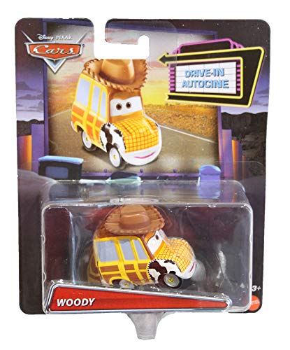 Disney Pixar Cars – Toy Story escala 1/55 fundido a troquel coleccionable personaje coche Spin-Off modelo vehículo – Woody