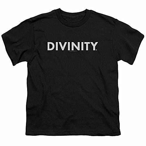 Divinity Divinity Logo Kids Youth T Shirt Valiant Comics tee Black Black L