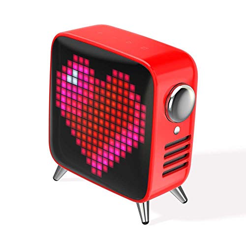 Divoom Tivoo-MAX RED Bluetooth, inalámbrico + Alámbrico