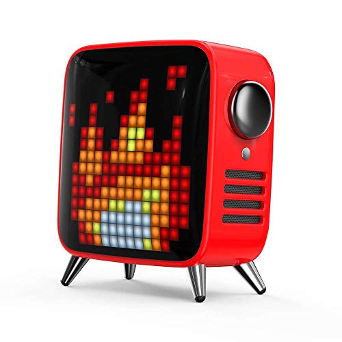 Divoom Tivoo-MAX RED Bluetooth, inalámbrico + Alámbrico