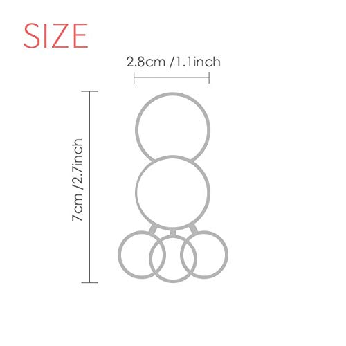 DIYthinker Cita Que Importante En La Comunicación Y Los Medios De Acero Inoxidable Llave De Metal Anillo De La Cadena De Llavero De Coche Clip De Llavero De Regalo