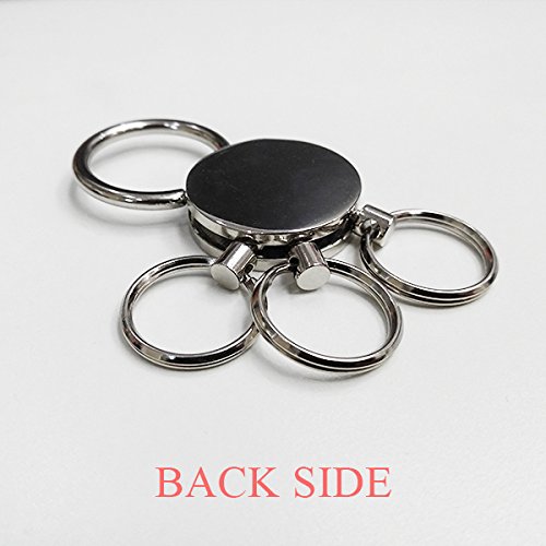 DIYthinker Fuente Barra Regalo Clip De Llavero De Coche Cadena Y Anillo De Metal De Acero Inoxidable Llavero 2018 Feliz Año Nuevo