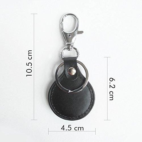 DIYthinker Pino Partido Comunista De China Emblema Dominante Del Metal De Cuero De La Cadena Del Anillo Regalo Del Llavero Del Coche