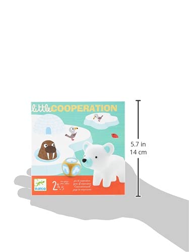 DJECO- Juegos de acción y reflejosJuegos educativosDJECOJuego Little Cooperation, Multicolor (15)
