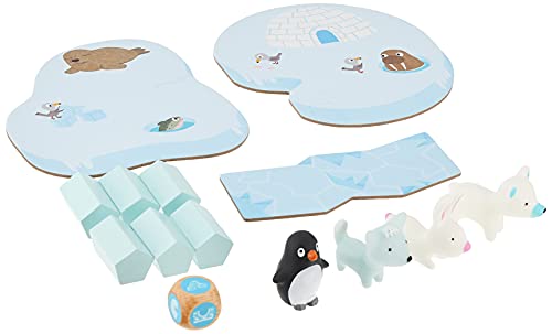 DJECO- Juegos de acción y reflejosJuegos educativosDJECOJuego Little Cooperation, Multicolor (15)