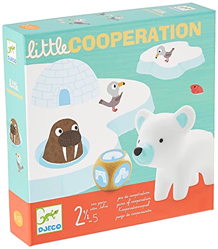 DJECO- Juegos de acción y reflejosJuegos educativosDJECOJuego Little Cooperation, Multicolor (15)