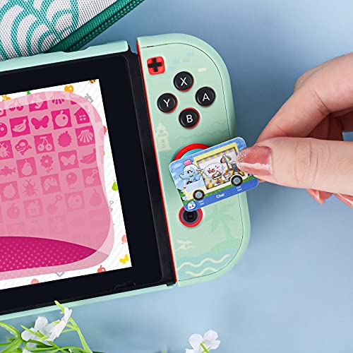DLseego ACNH 30 tarjetas mini NFC Game Tag Rare Character Villager para Animal Crossing New Horizons, tarjeta Amiibo para Switch/Lite, Wii U y 3DS con estuche de almacenamiento (Series73-96)
