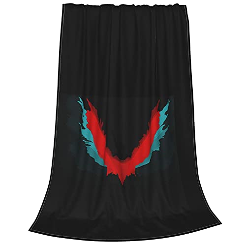 DMC Legendary Dark Knight Bloody Palace Manta de franela antipilling Devil May Crymerchandise Juego Mantas para sofá, cama, sala de estar, sofá y casa de felpa Idea de regalo
