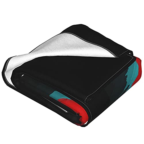 DMC Legendary Dark Knight Bloody Palace Manta de franela antipilling Devil May Crymerchandise Juego Mantas para sofá, cama, sala de estar, sofá y casa de felpa Idea de regalo