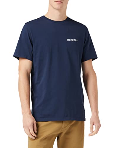 Dockers LOGO TEE, Camiseta para Hombre, Azul (Pembroke Stencil), XXL