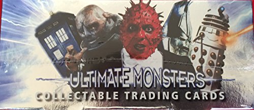 Doctor Who Battles in Time Ultimate Monsters Trading Cards SEALED box of 32 packs as issued rrp £48