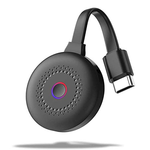 Dongle HDMI inalámbrico 4K HD Dongle TV de proyector multimedia en continuo WiFi, compatible con Miracast/DLNA/Airpla, compatible con iOS/Android/Mac/Windows